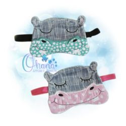 Hippo Sleep Mask Design