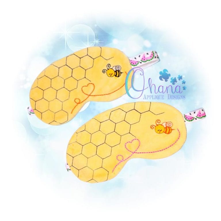 Bee Sleep Mask Design
