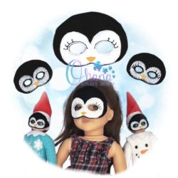 Penguin Doll Pretend Mask