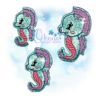 Seahorse Feltie Embroidery Design