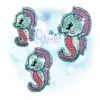 OAD Seahorse Feltie 80072 Seahorse Feltie Embroidery Design