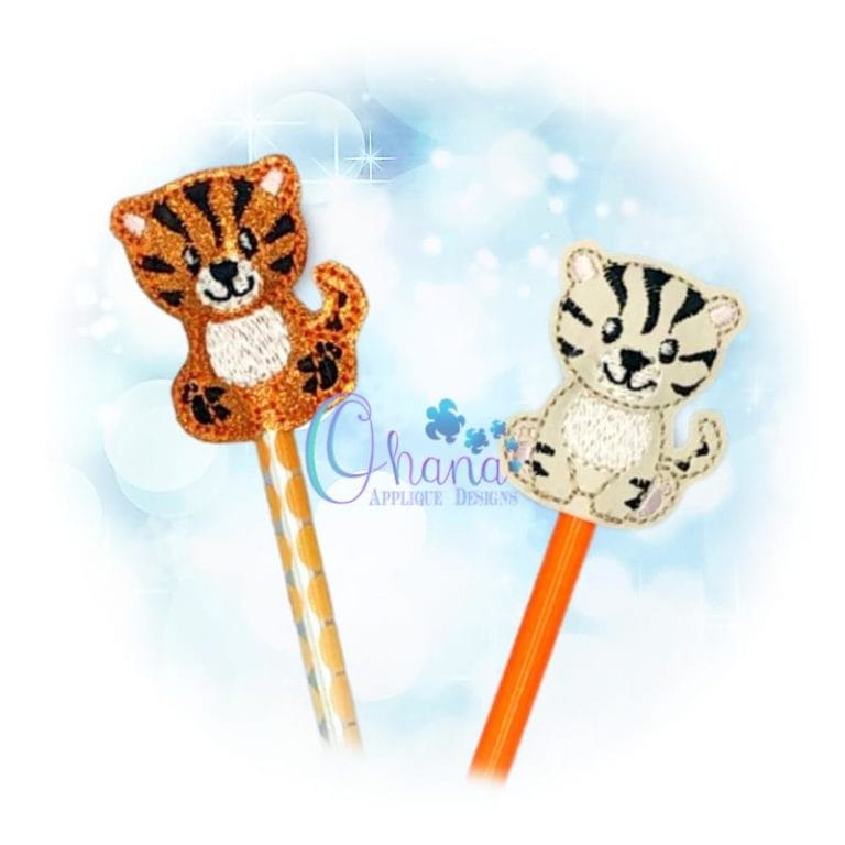 Tiger Pencil Topper