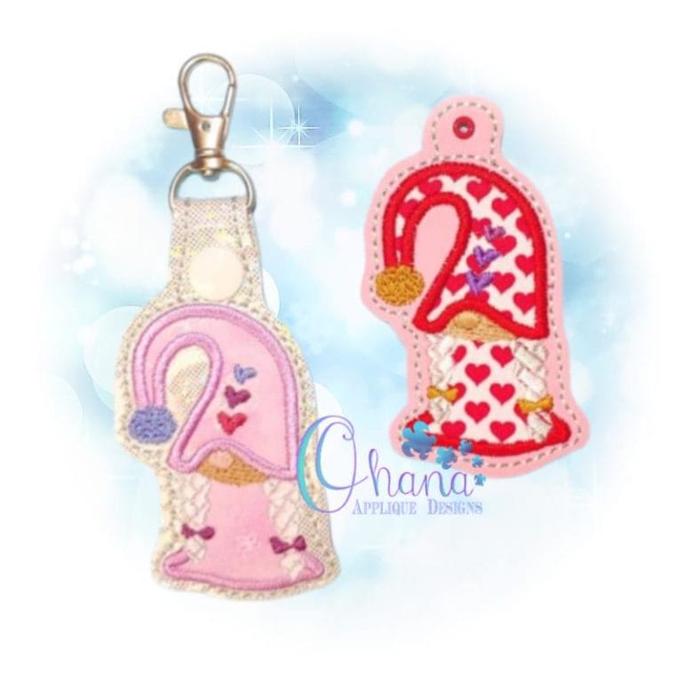 Gnome Girl Key Chain