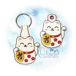 Lucky Cat Key Chain