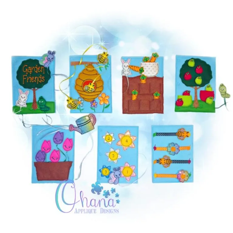 Garden Friends Quiet Book