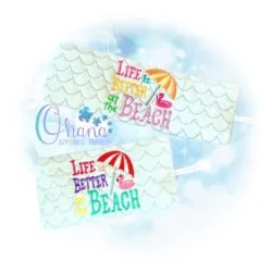 Life is Better at the Beach Cup Cozy
