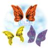 Butterfly Wings (1,2,3) Feltie Set