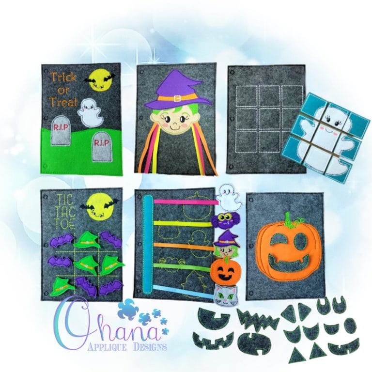 Halloween Quiet Book