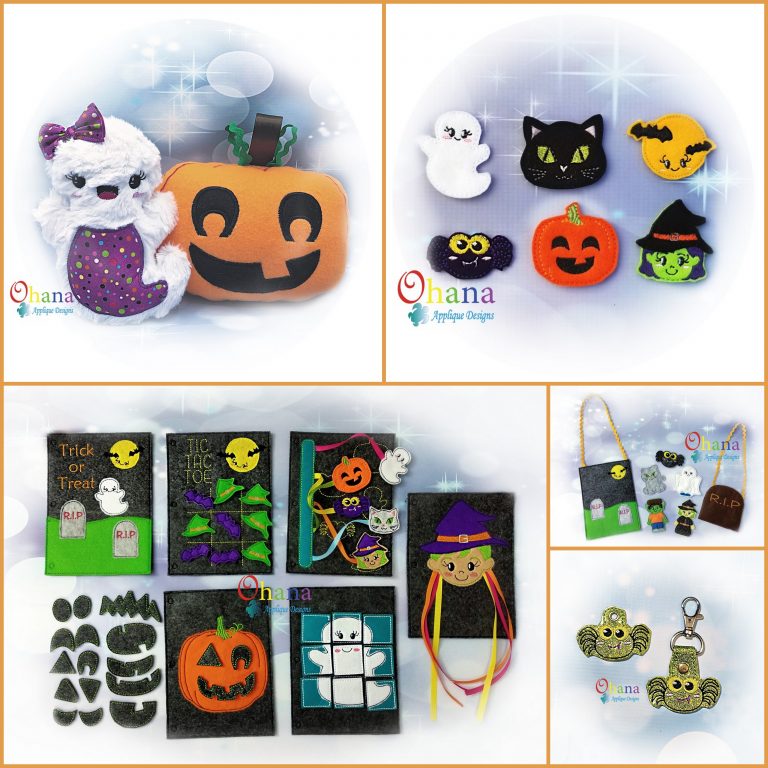 Halloween Bundle Embroidery Design