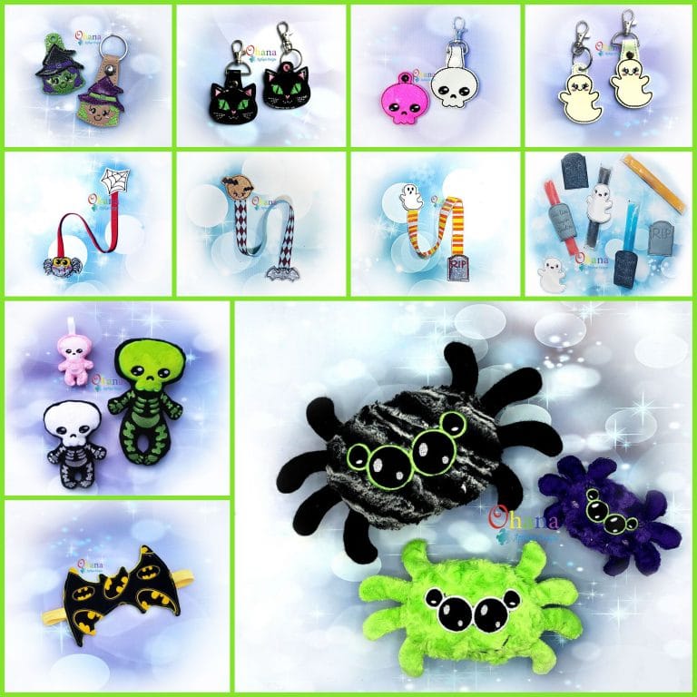 Halloween Bundle Embroidery Design