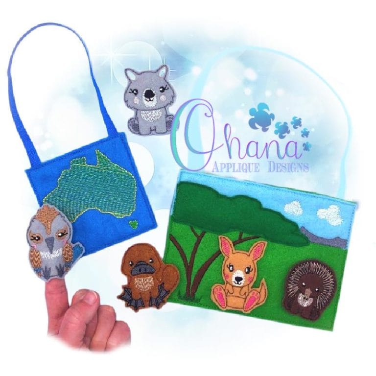 Australian Animal Finger Puppets