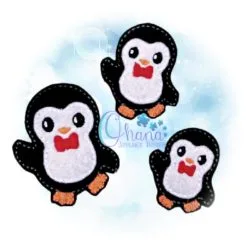 Peter Penguin Feltie Embroidery