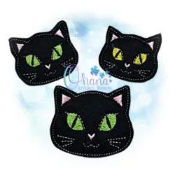Cat Feltie Embroidery Design