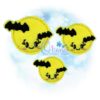 Moon Bats Feltie Embroidery