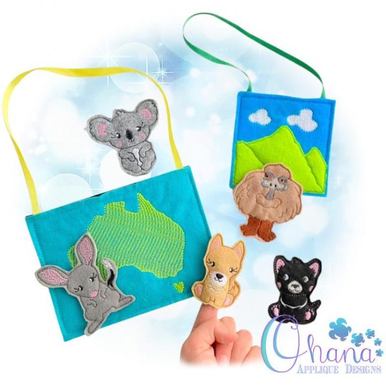 Australian Animal Set 2 Finger Puppets