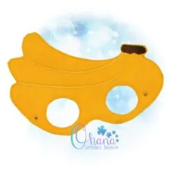 OAD Banana PM 80072 Skunk Pretend Mask Embroidery