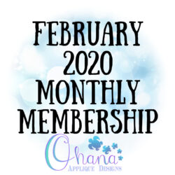 OAD February Monthly Membership 800