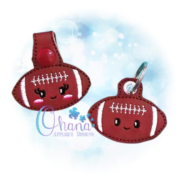 Kawaii Football Key Chain