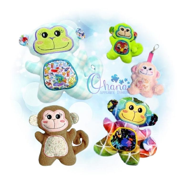Bananas Monkey Stuffie