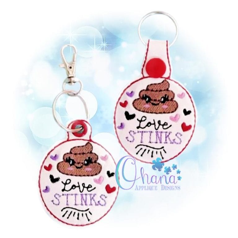 Love Stinks Key Chain