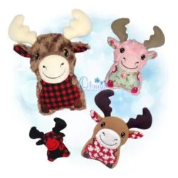 Marty Moose Stuffie Embroidery