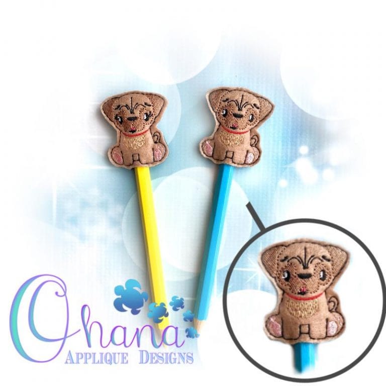 Pug Pencil Topper
