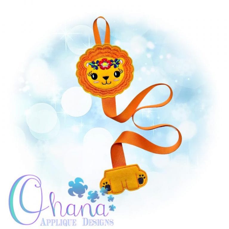 Floral Lion Bow Holder