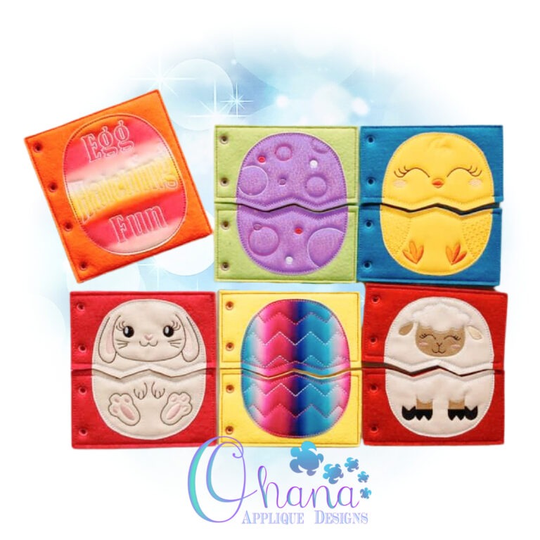 Egg Hatching Flip Quiet Book