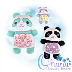 Pepe Panda Stuffie Embroidery