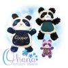 Panda Stuffie Group 3 80072
