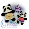 Panda Stuffie Group 4 80072
