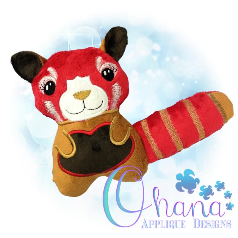 red panda stuffie