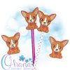 Chihuahua Pencil Topper Embroidery