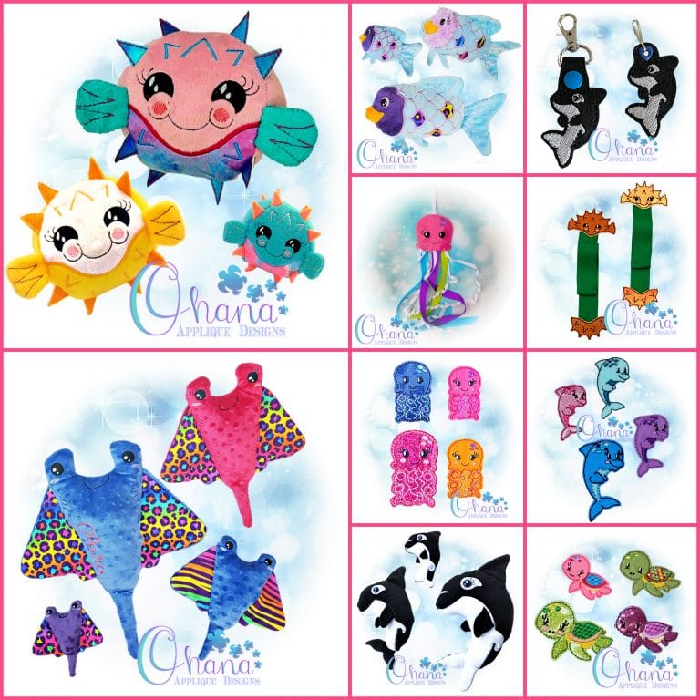Under the Sea Bundle Embroidery