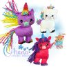 Cheer Unicorn Stuffie Embroidery