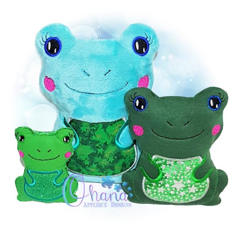 frog stuffie pattern