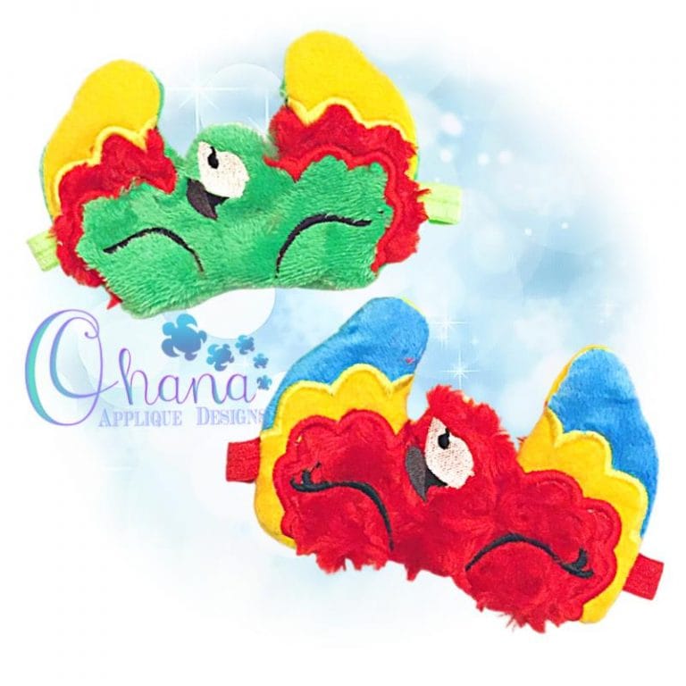 Parrot Sleep Mask design