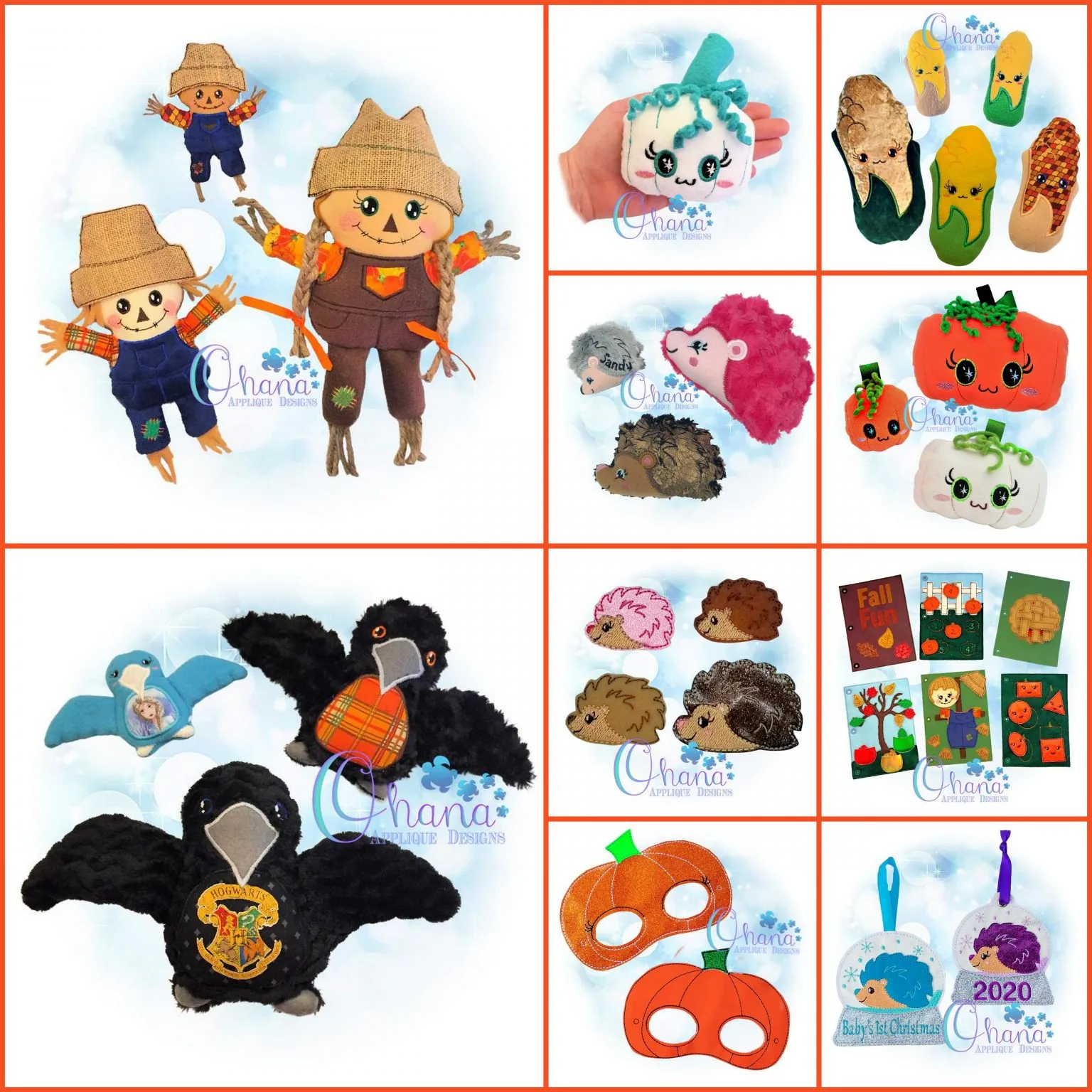 Fall Week Bundle Embroidery Fall Week Bundle Embroidery
