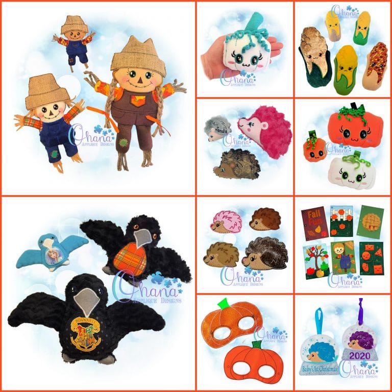 Fall Week Bundle Embroidery