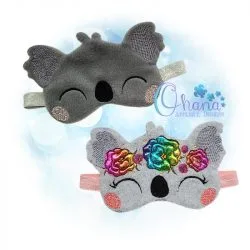 Floral Koala Sleep Mask