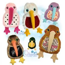 Basil Kiwi Bird Stuffie