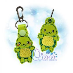 Turtle Key Chain Embroidery