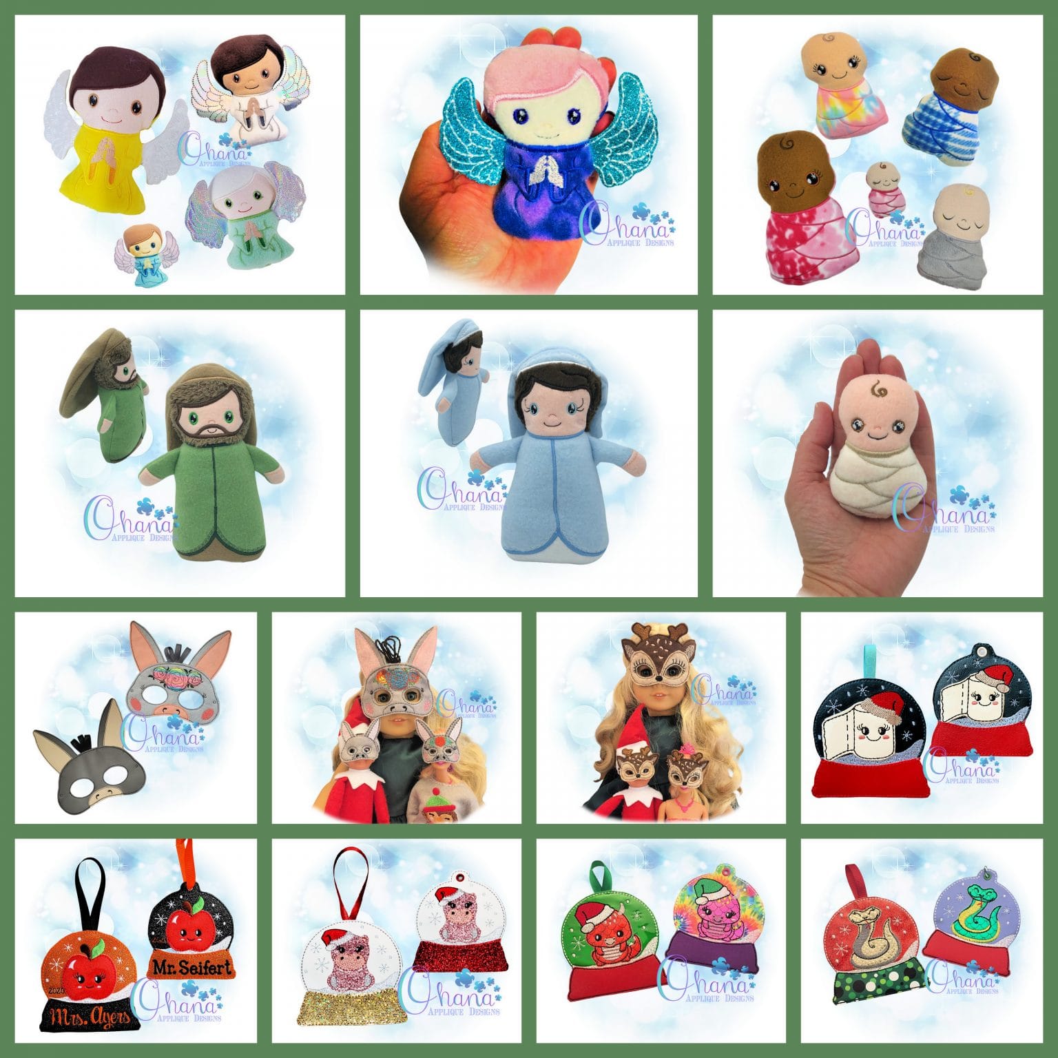 Christmas Week72 Christmas Week Bundle Embroidery