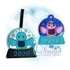 Floral Bella Bluebird Snowglobe