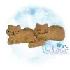 OAD Gingerbread Cat Stuffie Multi LW 80072 Cinnamon Gingerbread Kitty Stuffie
