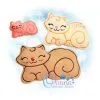 OAD Gingerbread Kitty Multi MB 80072 OAD Gingerbread Kitty Multi MB 80072