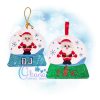 Santa Claus Snowglobe Ornament