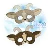 Goat Pretend Mask Embroidery Goat Pretend Mask Embroidery