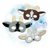 Goat Pretend Mask Embroidery Goat Pretend Mask Embroidery
