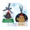 Rooster Snowglobe Ornament Rooster Snowglobe Ornament
